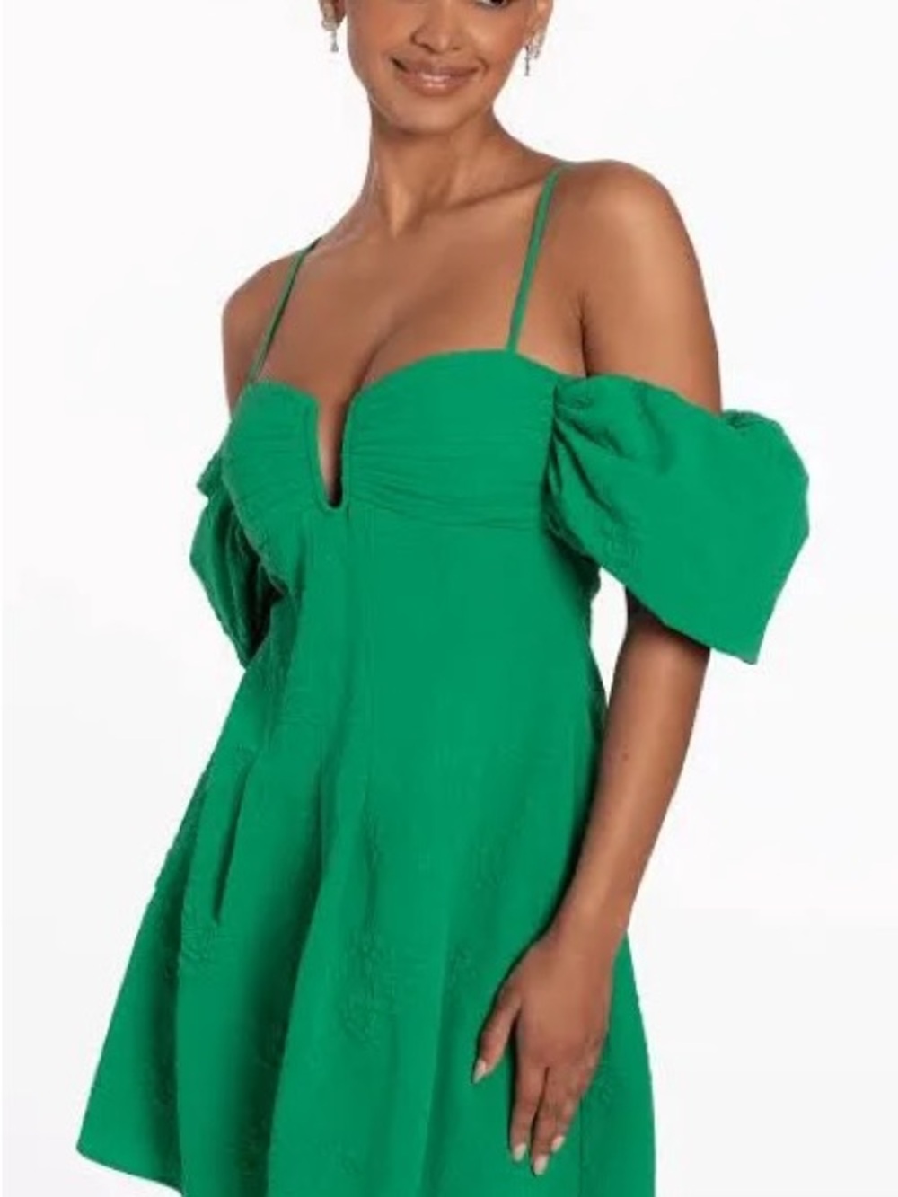 City Studios Juniors' Jacquard Fit & Flare Dress